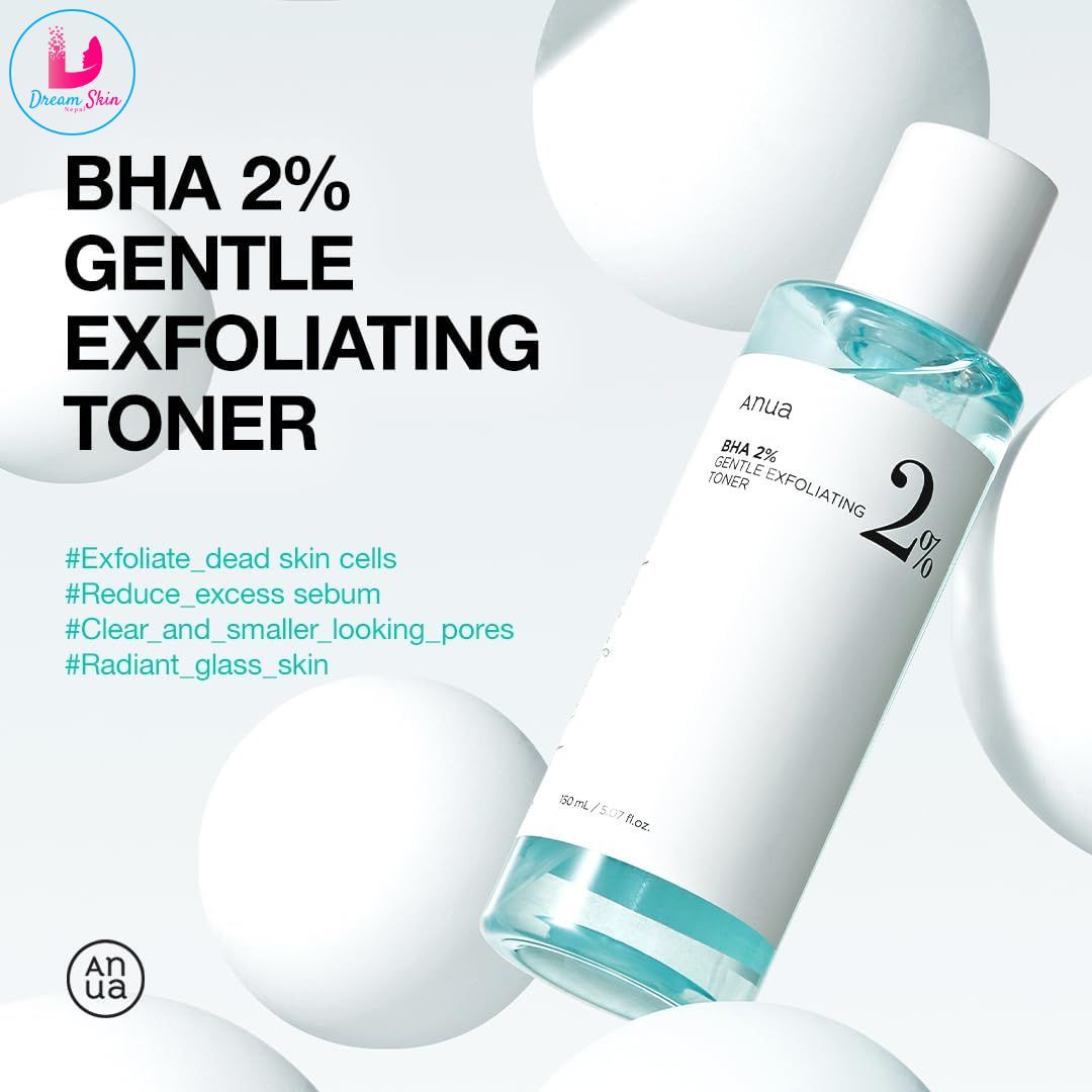 Anua Bha 2% Gentle Exfoliating Toner, 150ml